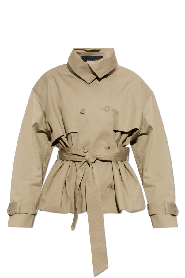 Short oversize trench coat od ROTATE
