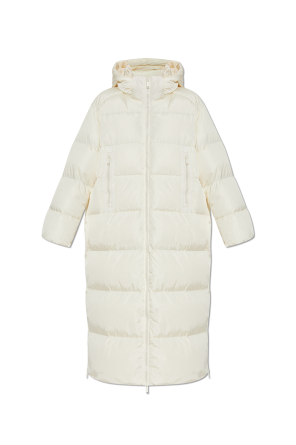 Długa kurtka puchowa