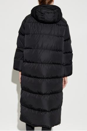 add Long down jacket