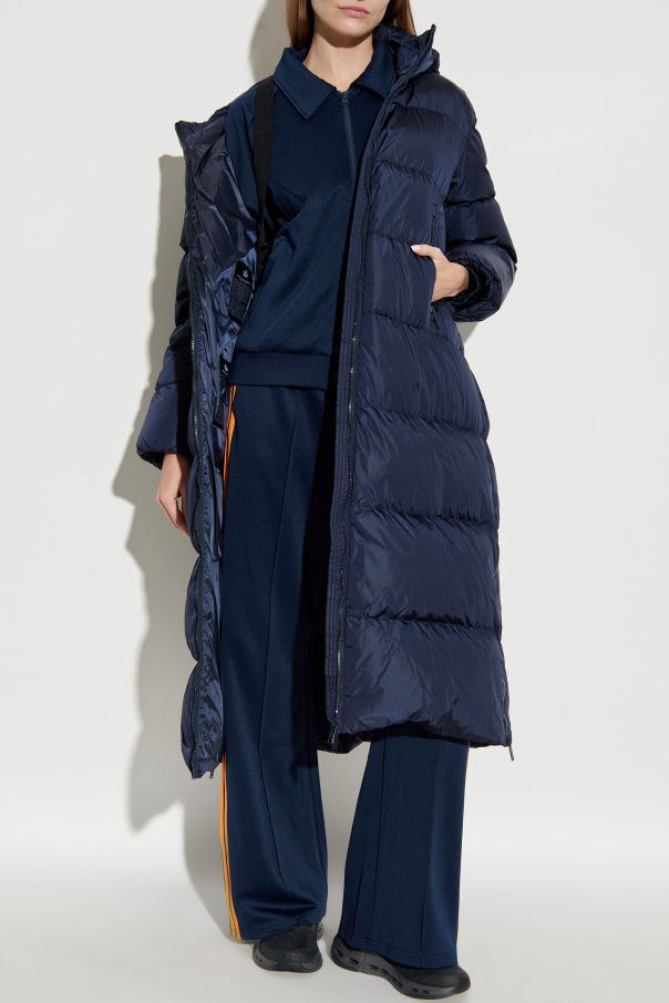 add Long down jacket