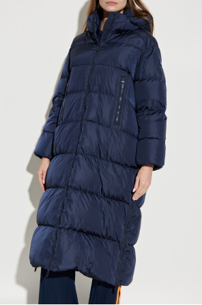 add Long down jacket