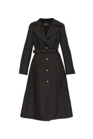 Brown Long Coat ‘Liska’ by Vivienne Westwood