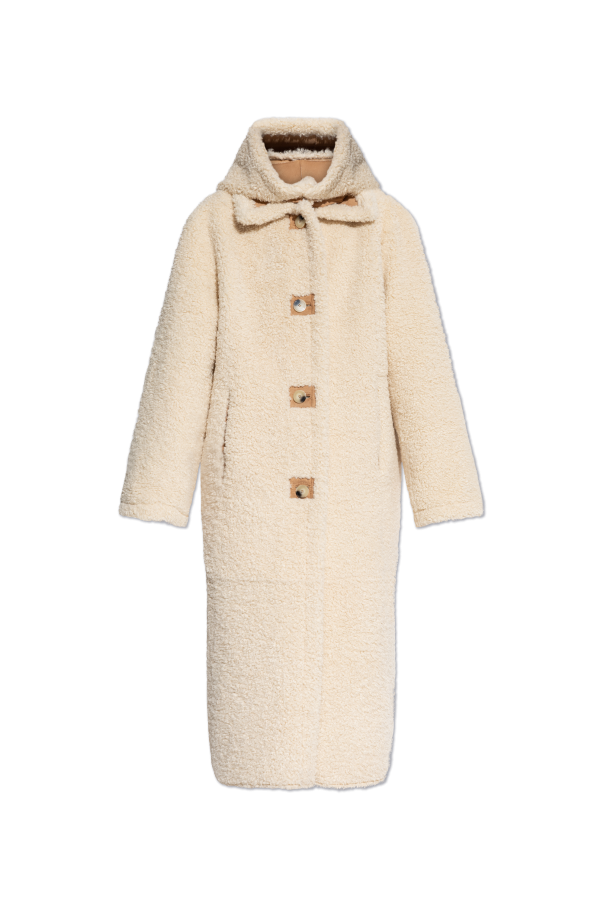 forte_forte Faux fur coat