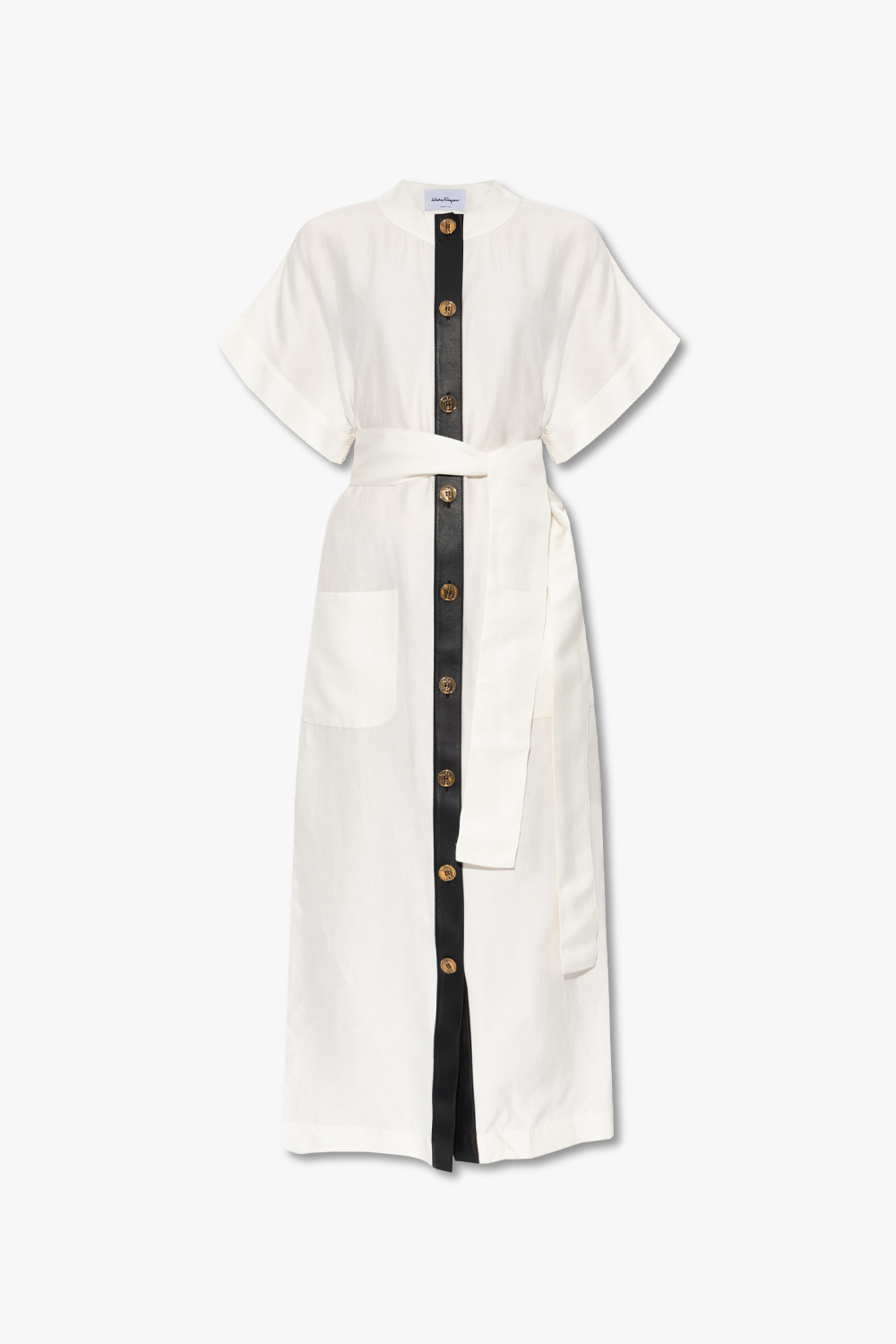 FERRAGAMO Belted maxi dress