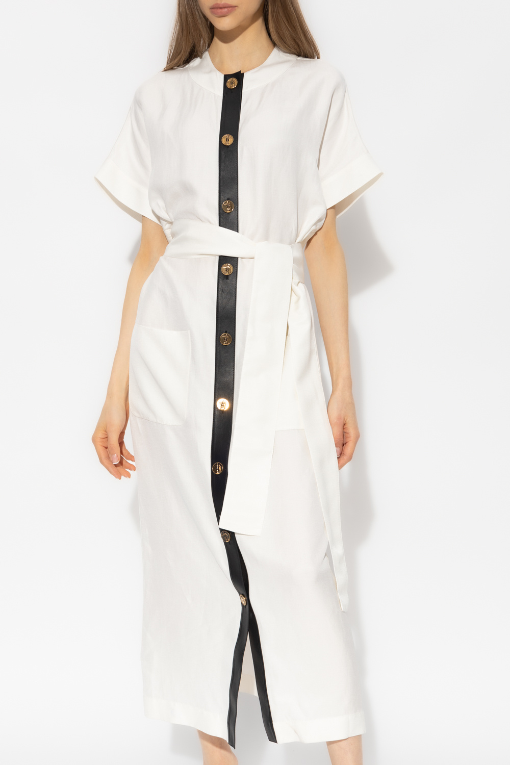 FERRAGAMO Belted maxi dress