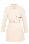 FERRAGAMO cream Cotton trench