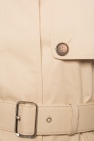 FERRAGAMO cream Cotton trench