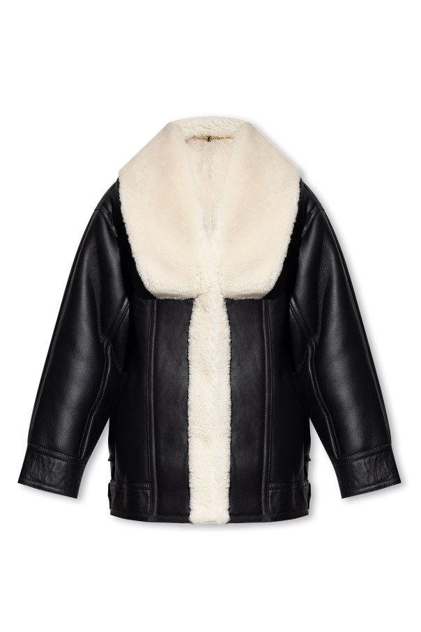 Shearling jacket od Victoria Beckham