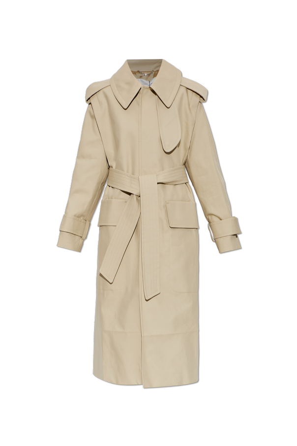 Cotton trench coat with belt od Victoria Beckham