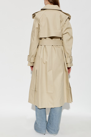 Victoria Beckham Cotton trench coat with belt