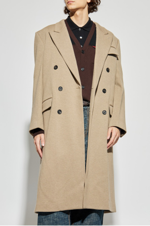 FERRAGAMO Wool coat with a single vent