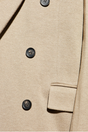 FERRAGAMO Wool coat with a single vent