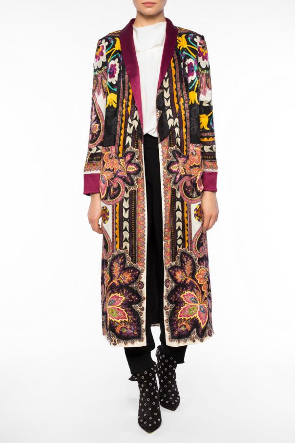Etro Reversible patterned coat