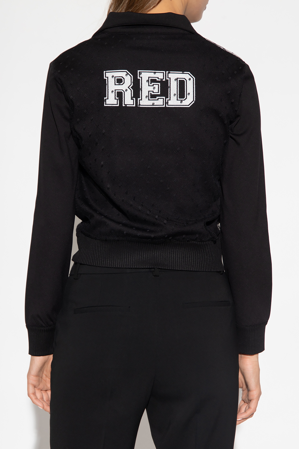 Red Valentino Sweatshirt with standing Stud