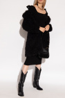 Red Valentino Faux fur coat