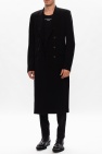 Ann Demeulemeester BLACK Double-breasted coat