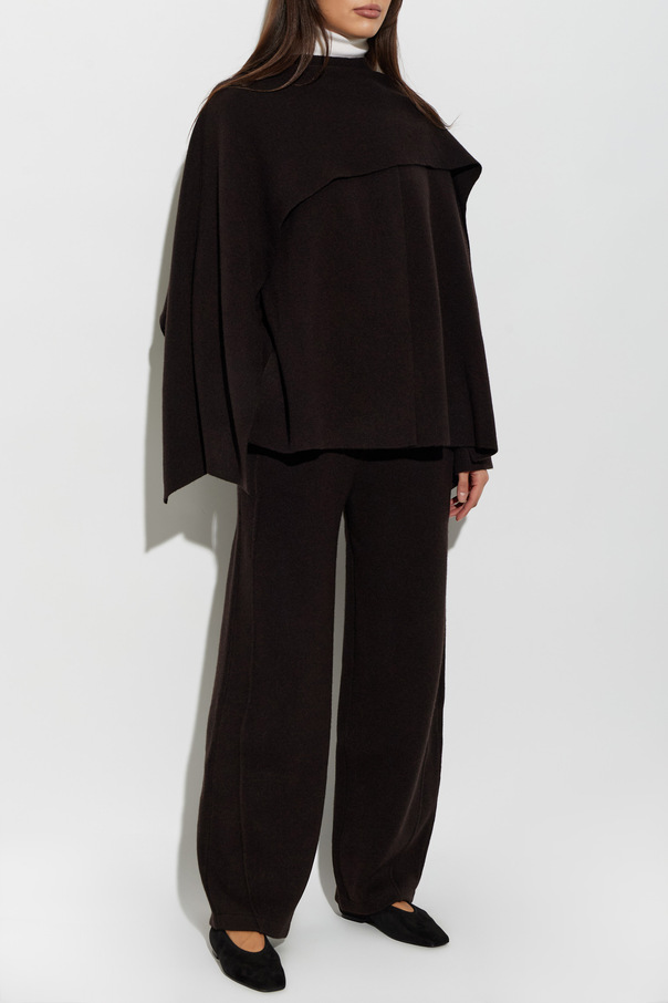 Lisa Yang ‘Nessa’ cashmere cardigan with scarf