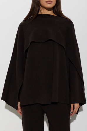 Lisa Yang ‘Nessa’ cashmere cardigan with scarf