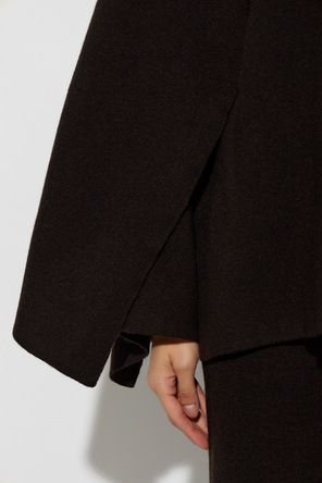 Lisa Yang ‘Nessa’ cashmere cardigan with scarf