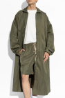 Fear Of God Essentials GREEN Coat with collar