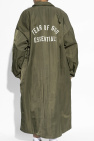 Fear Of God Essentials GREEN Coat with collar