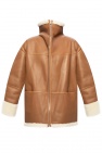 TOTEME BROWN Shearling jacket
