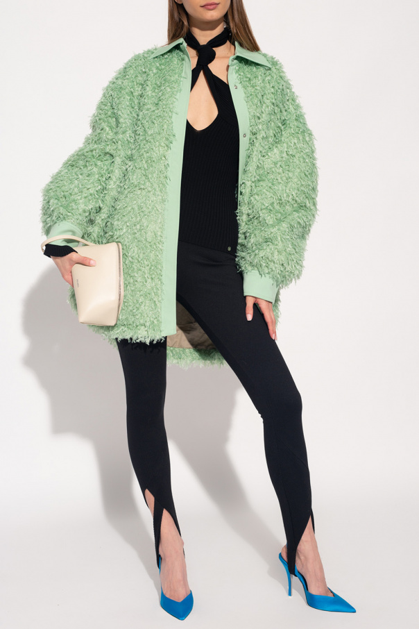 The Attico Faux fur jacket