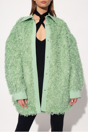 The Attico Faux fur jacket