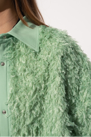 The Attico Faux fur jacket