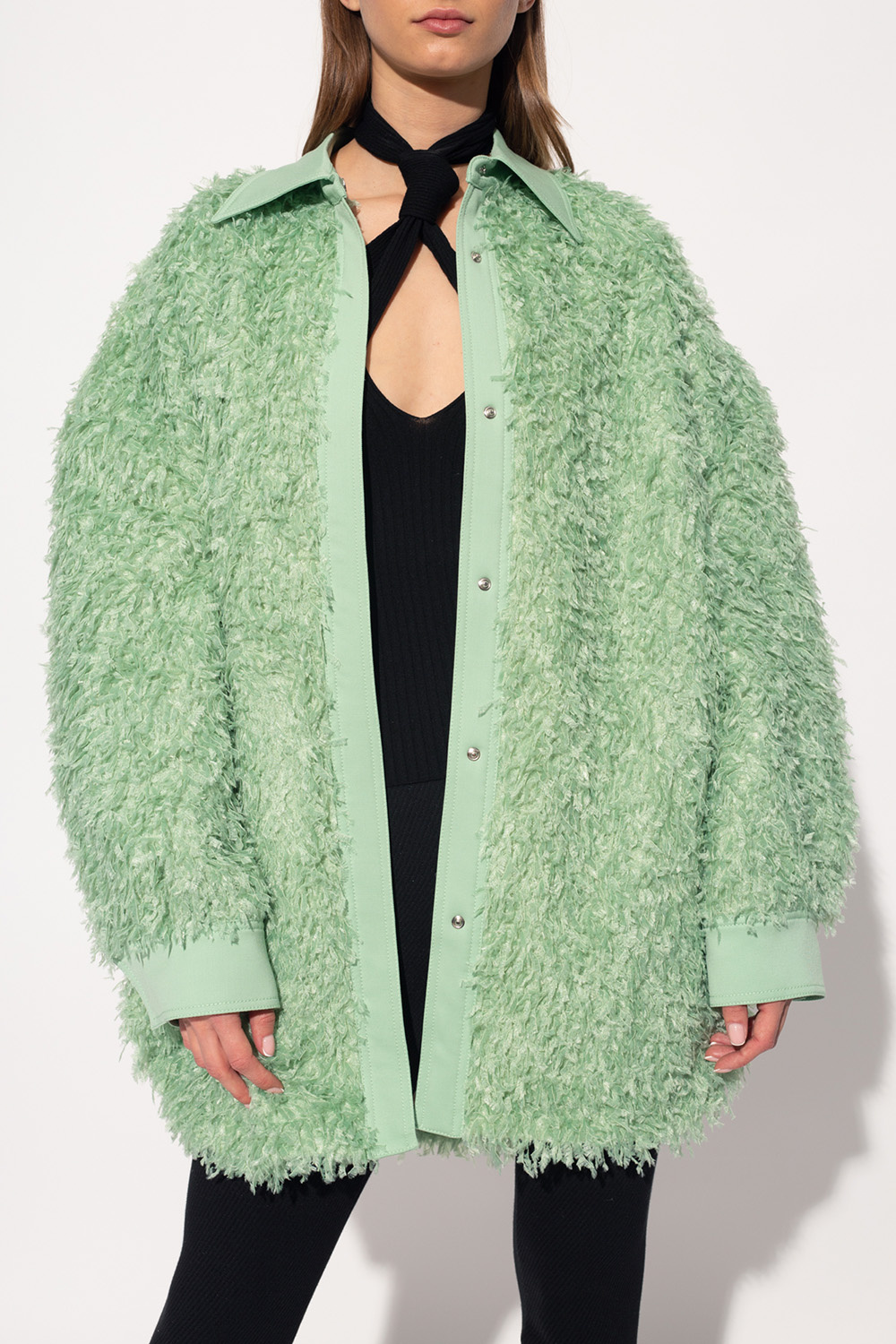 The Attico Faux fur jacket