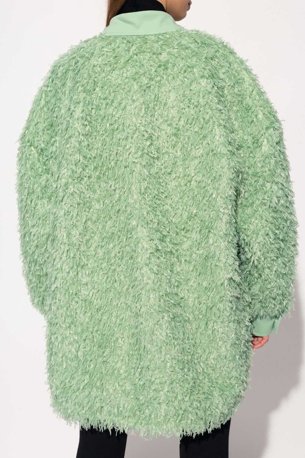 The Attico max mara caimano intarsia cashmere sweater