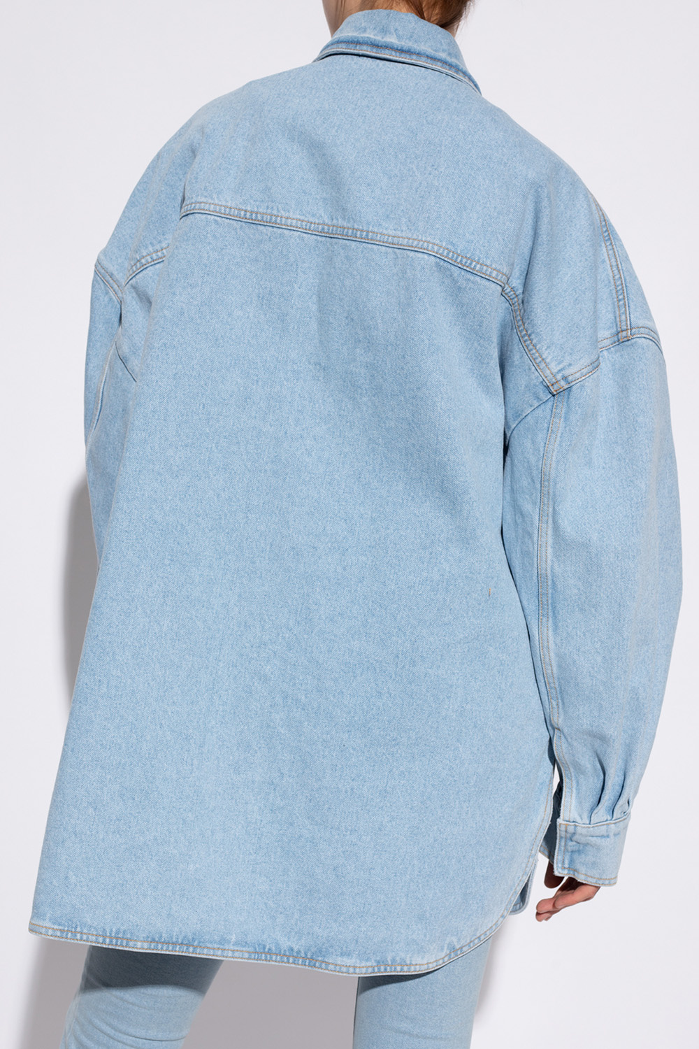 The Attico Denim Madison jacket