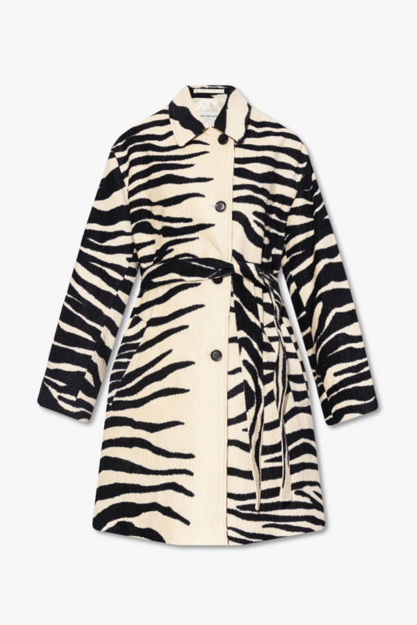 Dries Van Noten Coat with animal motif