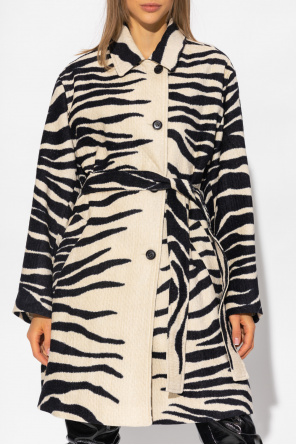 Dries Van Noten Coat with animal motif