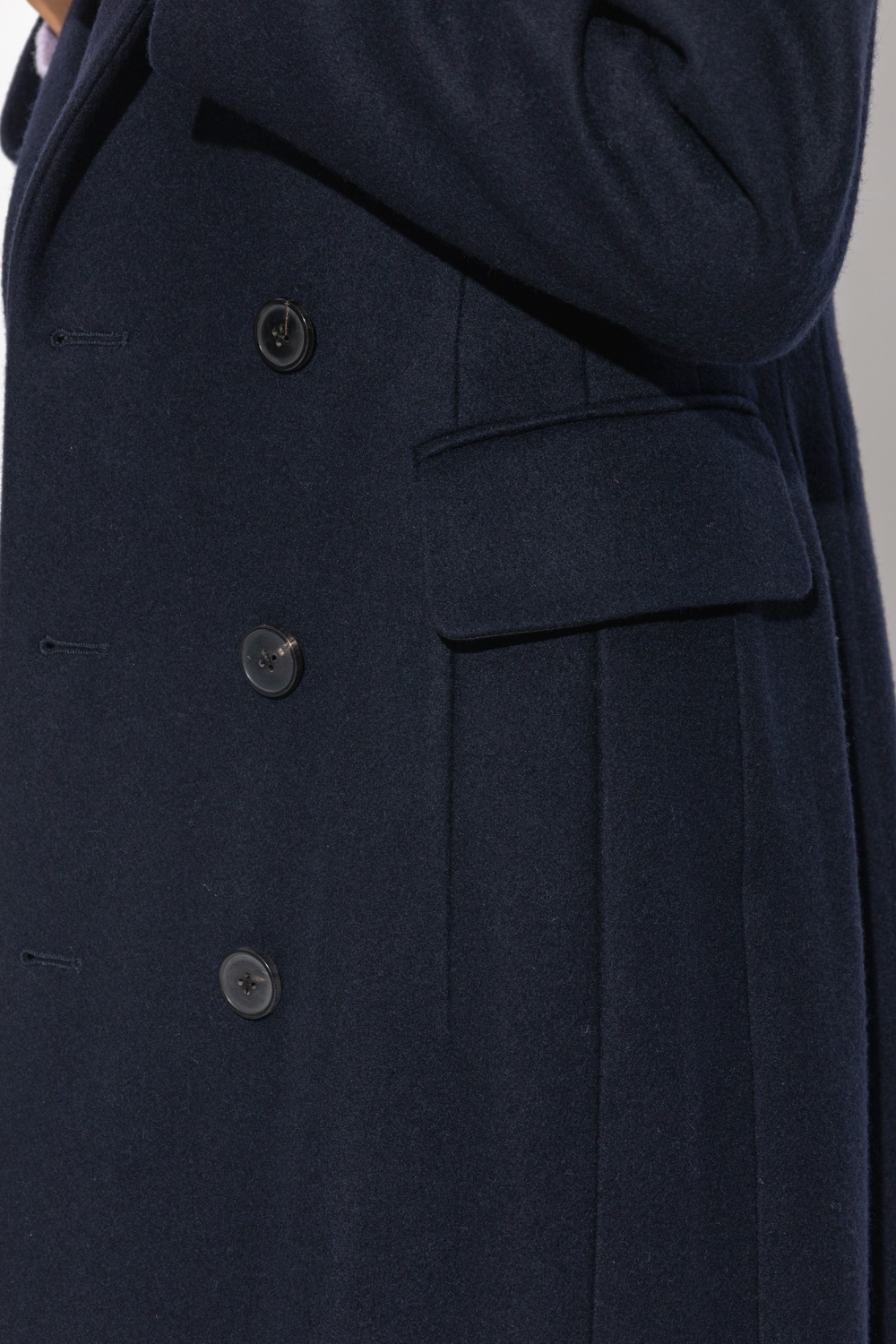 Dries Van Noten Fitted wool coat