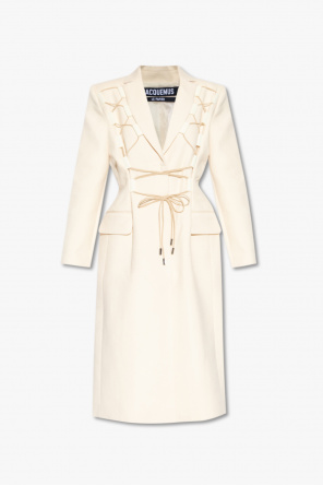 Proenza Schouler White Label layered belted raincoat