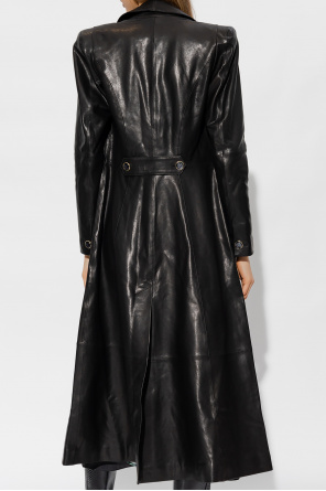 Temperley London ‘Paso’ leather coat
