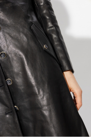 Temperley London ‘Paso’ leather coat
