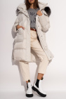 Yves Salomon Down coat with fox fur