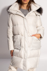 Yves Salomon Down coat with fox fur