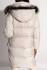 Yves Salomon Down coat with fox fur