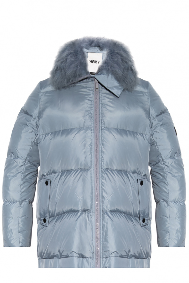 Yves Beanie salomon Oversize down jacket