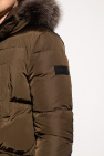 Yves Salomon Down jacket with fox fur