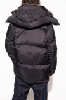 Yves Salomon Down jacket with fox fur