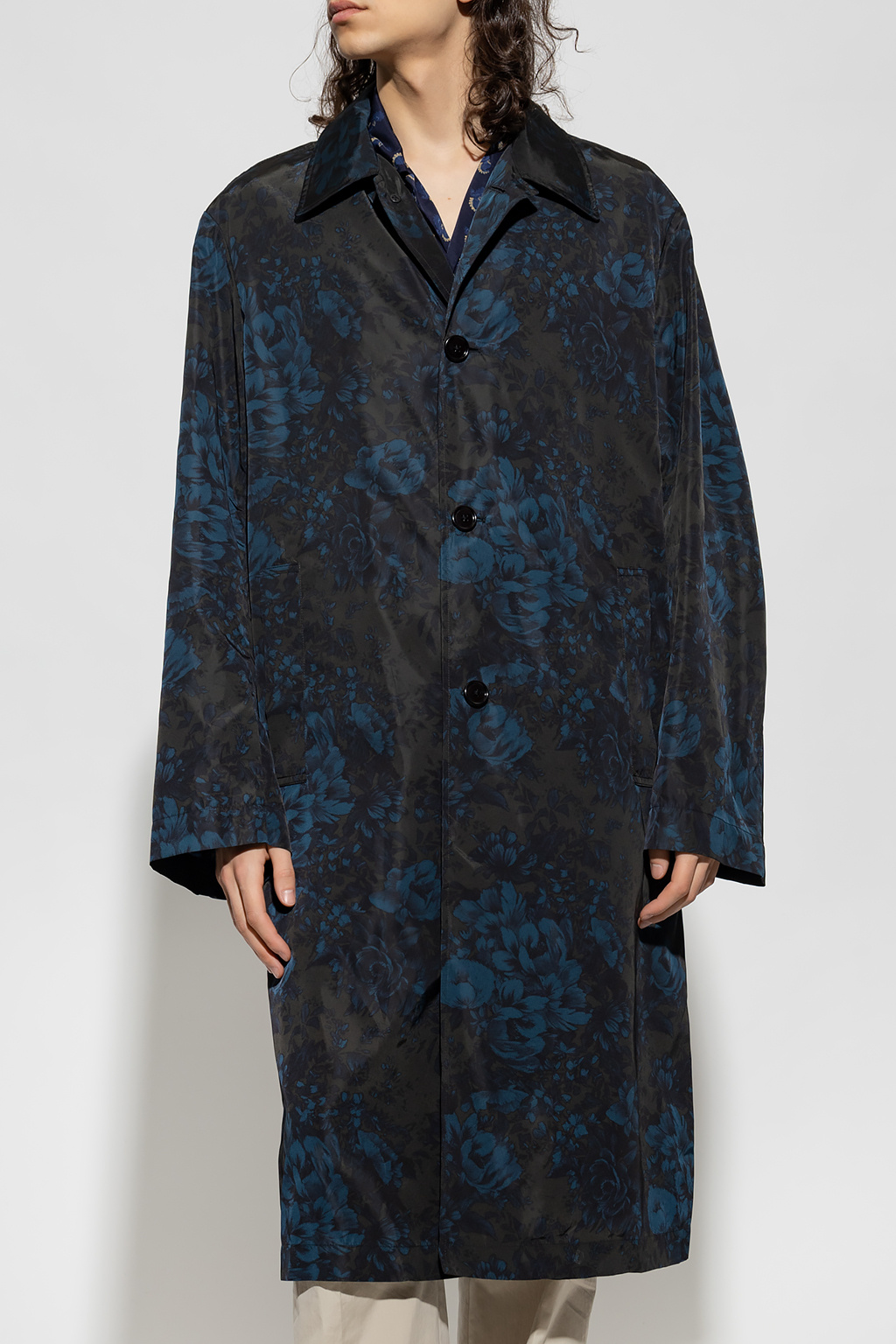 Dries Van Noten Coat with floral motif