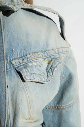 The Attico ‘Pocket’ denim Detail jacket