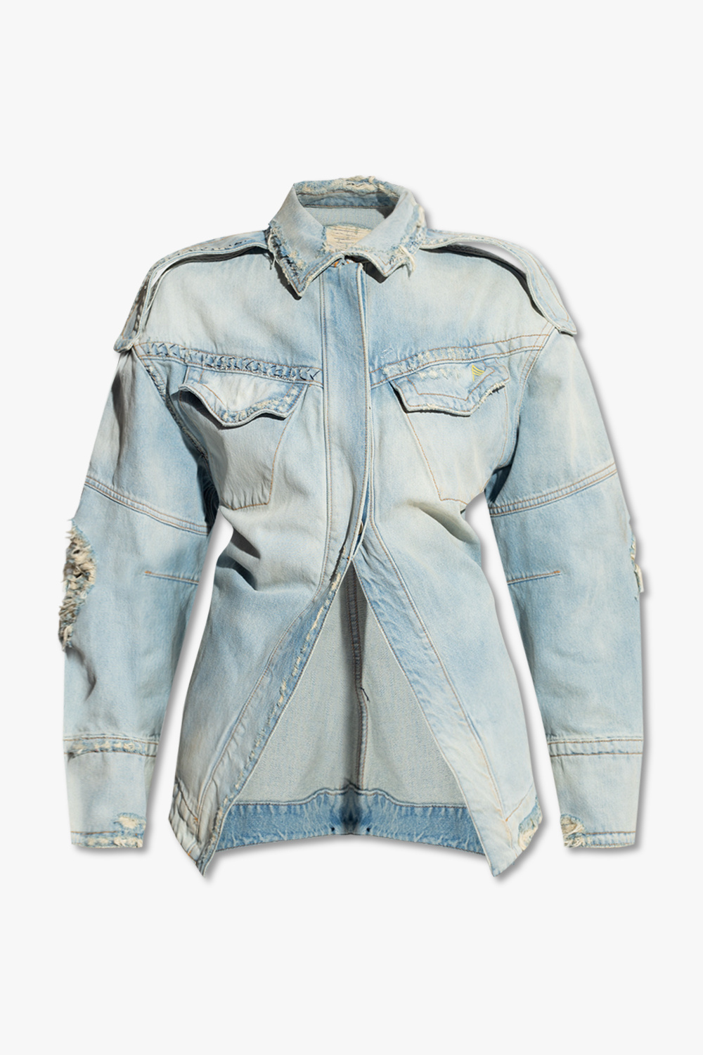 The Attico ‘Pocket’ denim jacket