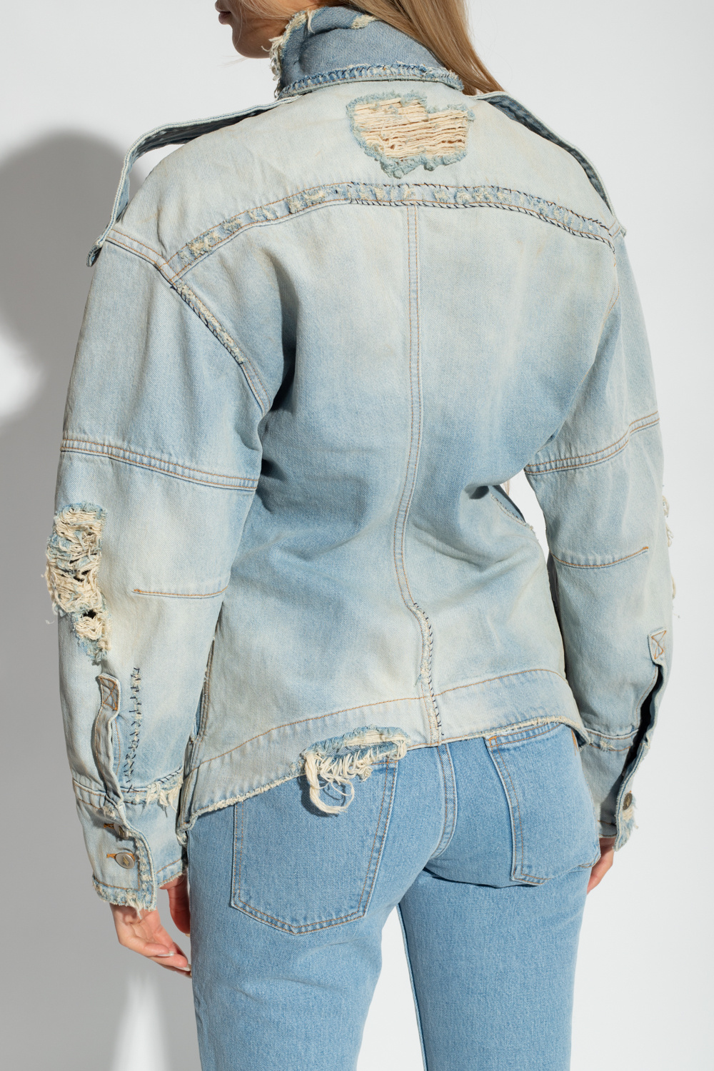 The Attico ‘Pocket’ denim jacket