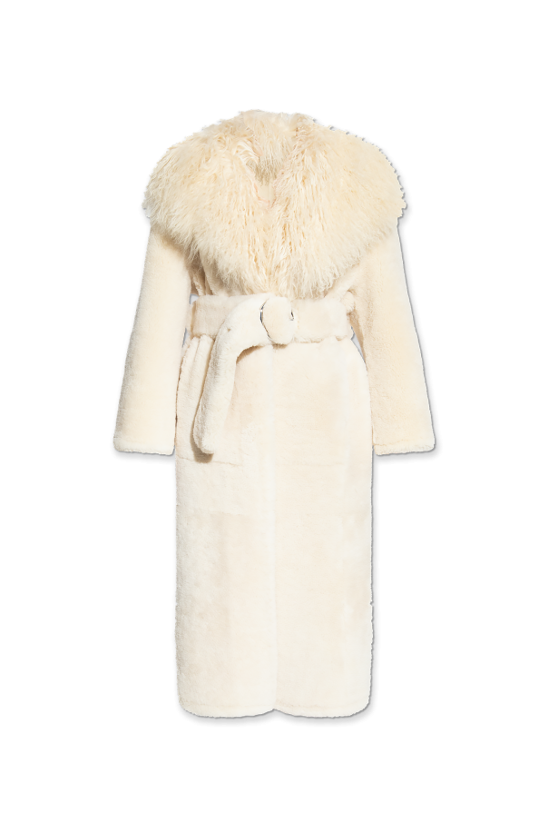 Jacquemus Fur coat with pockets