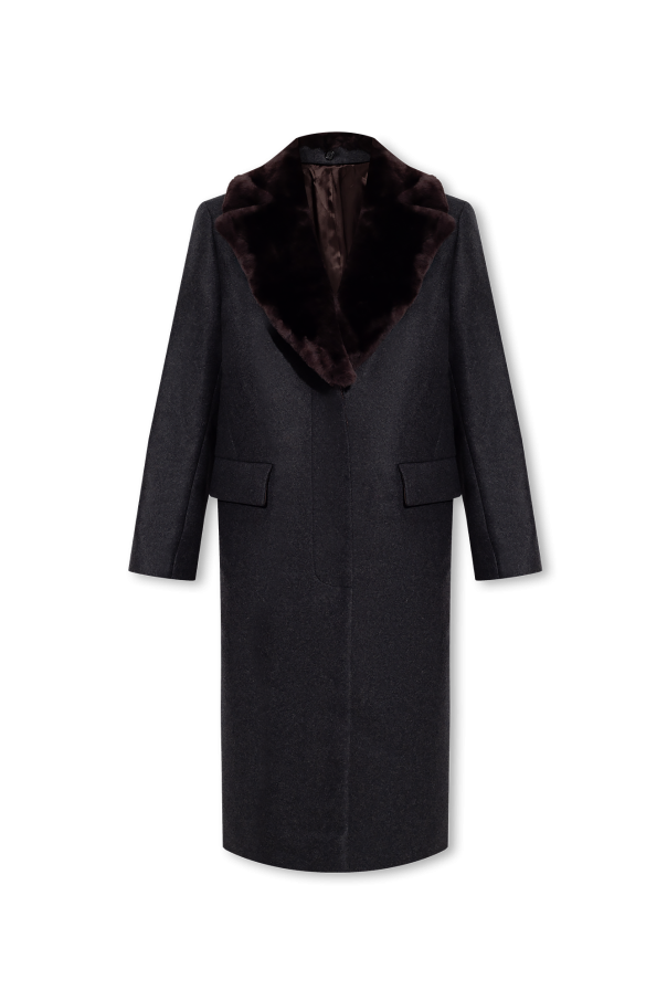 TOTEME Coat with detachable collar